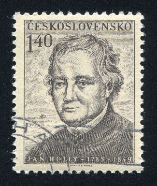 Ján Hollý na poštovej známke