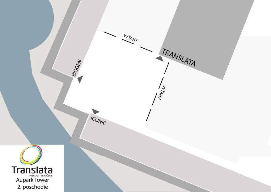 Kde nás nájdete v Auparku Translata v Aupark Tower